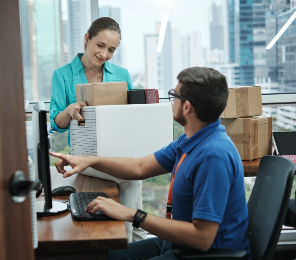 IT Support Setting New Computer